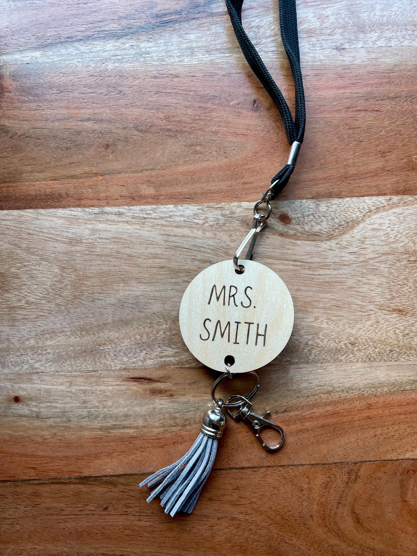 Personalized Teacher Lanyard