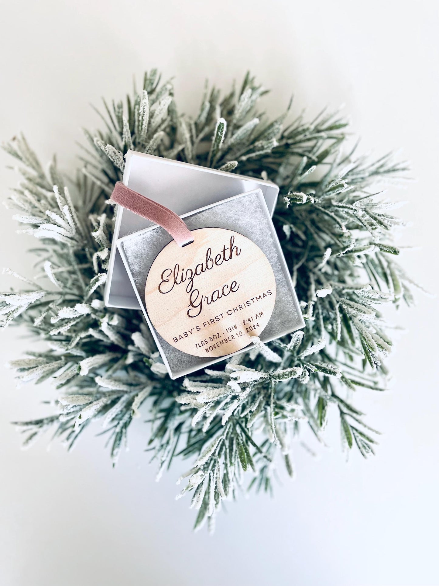 Baby’s First Christmas Ornament 2024