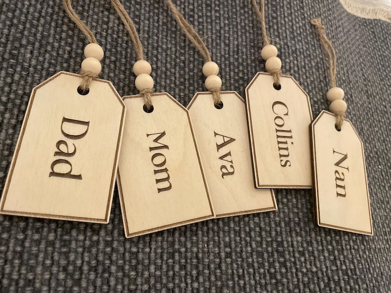 Christmas Name Tags