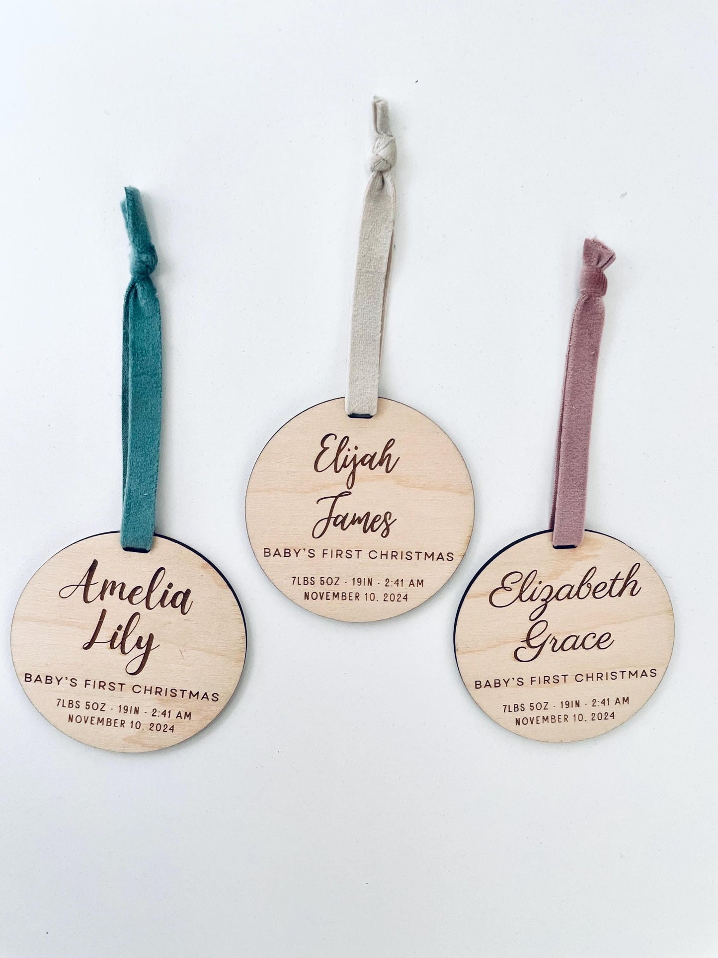 Baby’s First Christmas Ornament 2024