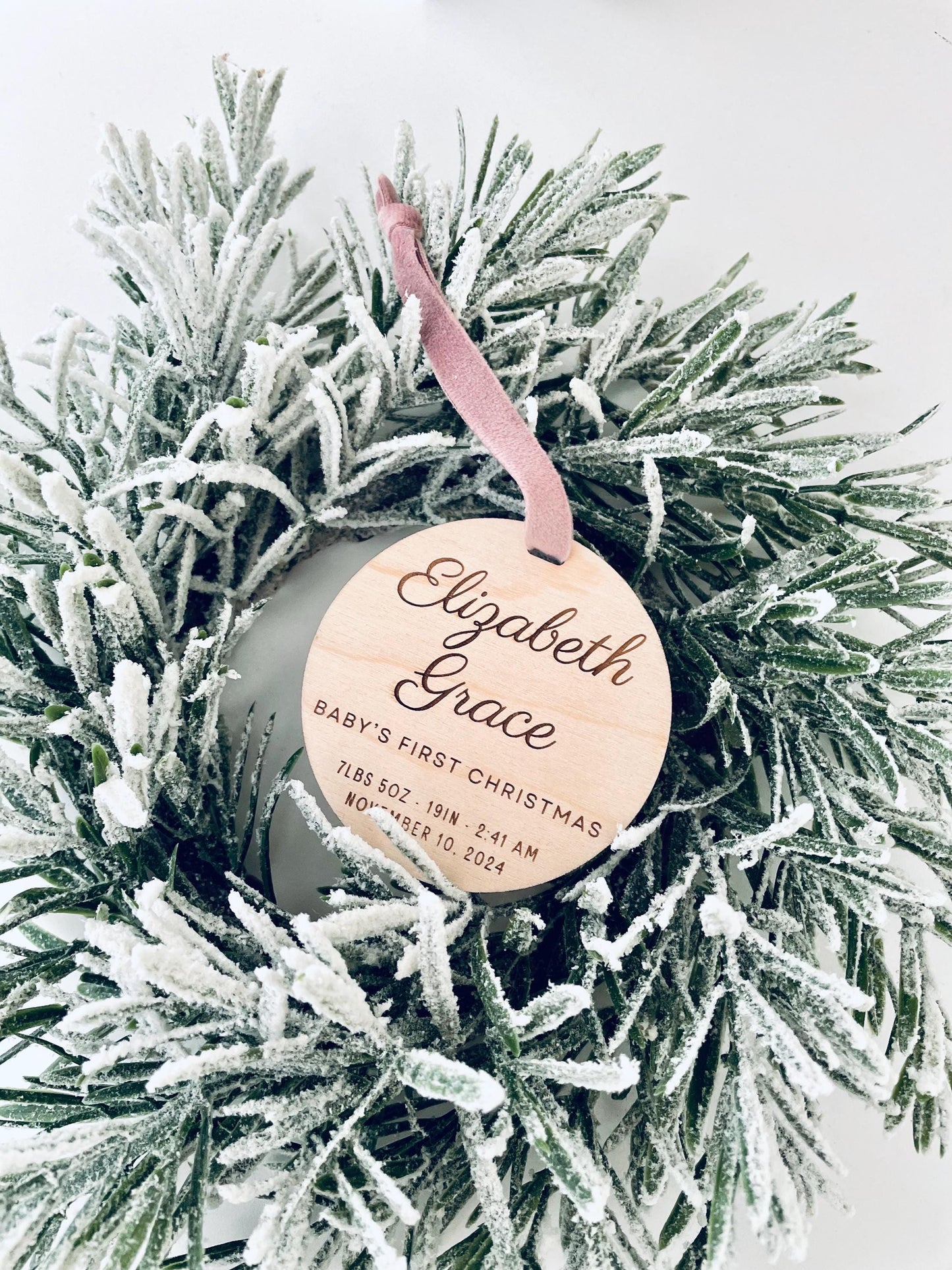 Baby’s First Christmas Ornament 2024