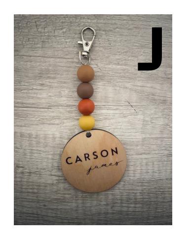 Baby Bag Keychain