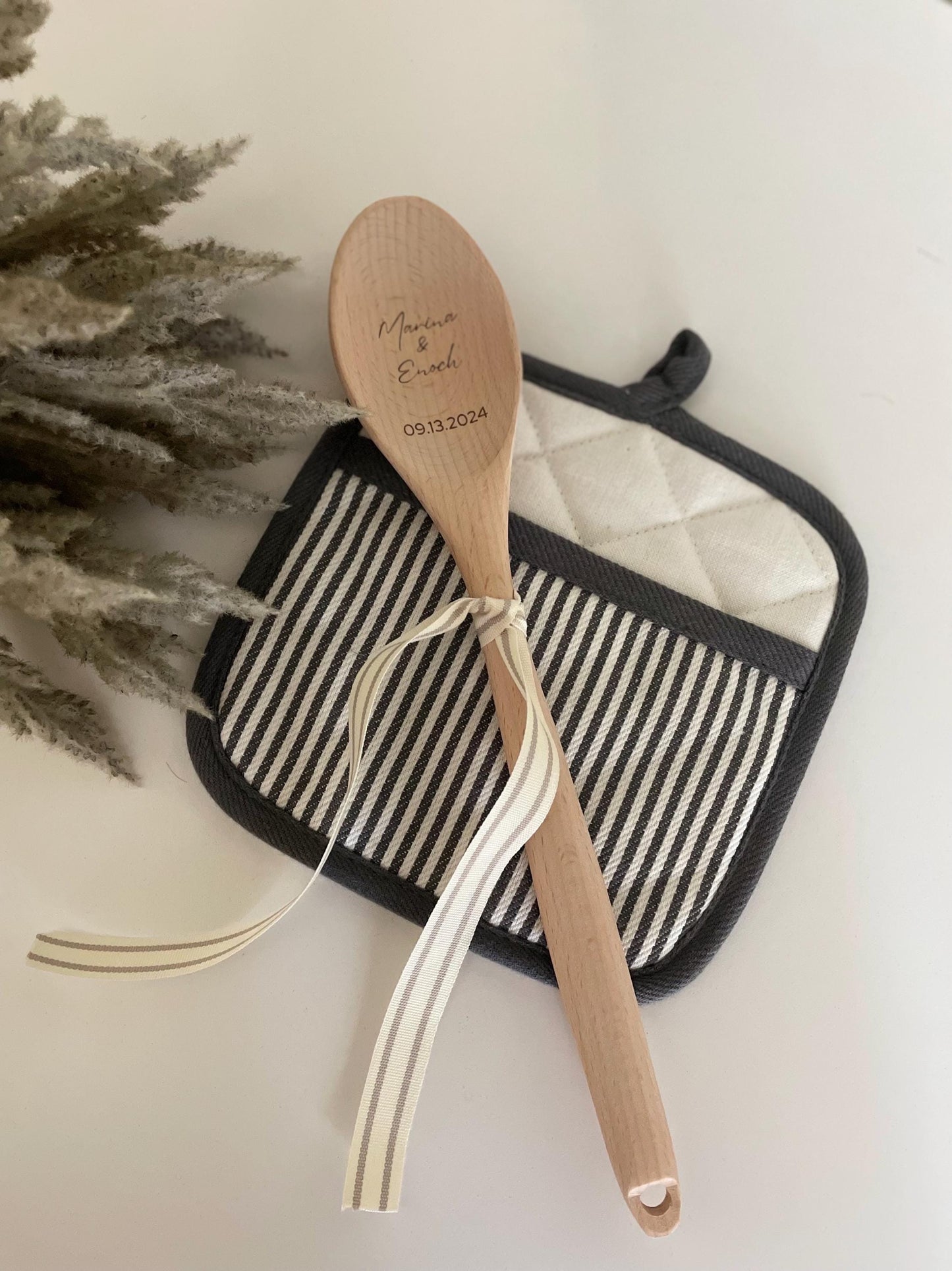 Engraved Wooden Spoons