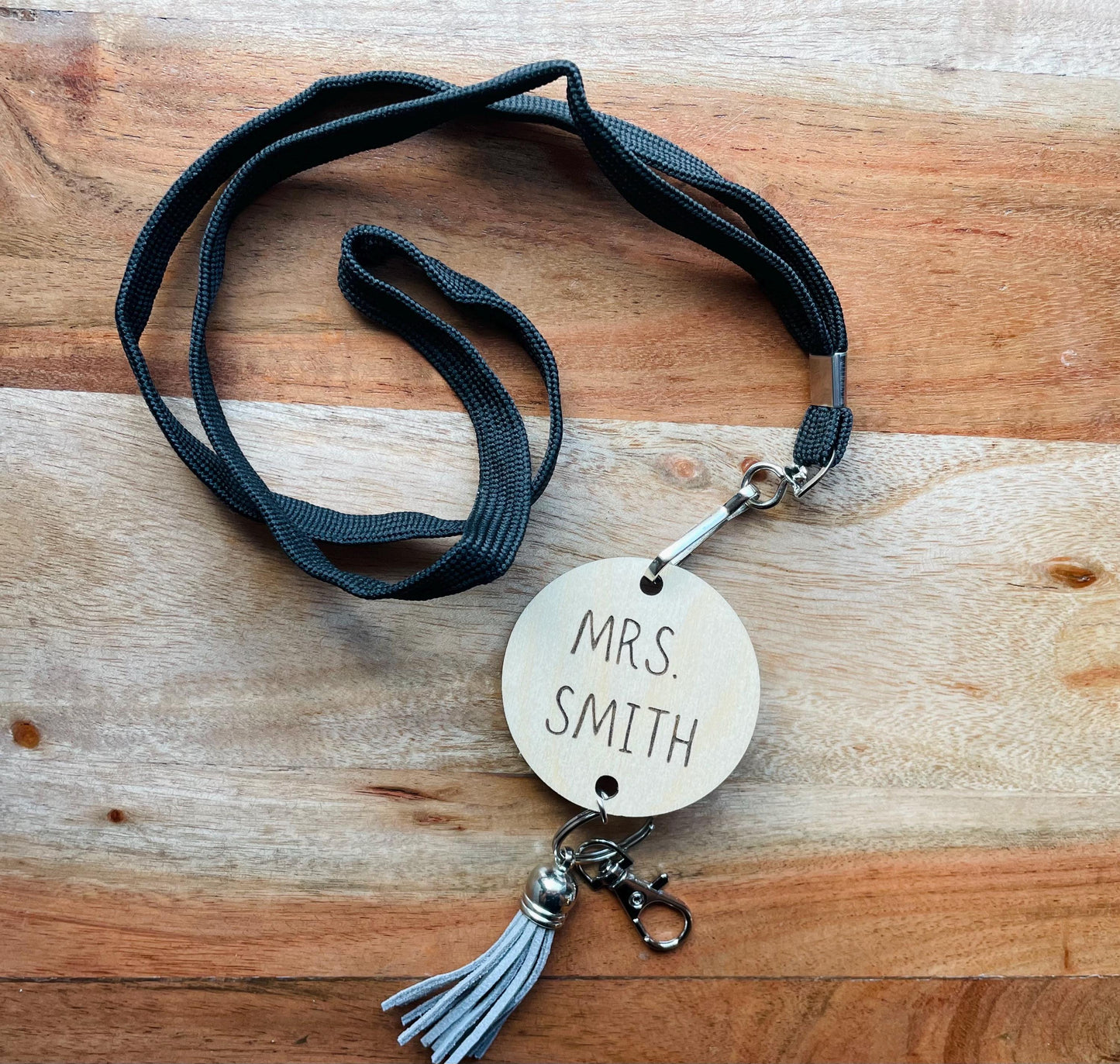 Personalized Teacher Lanyard