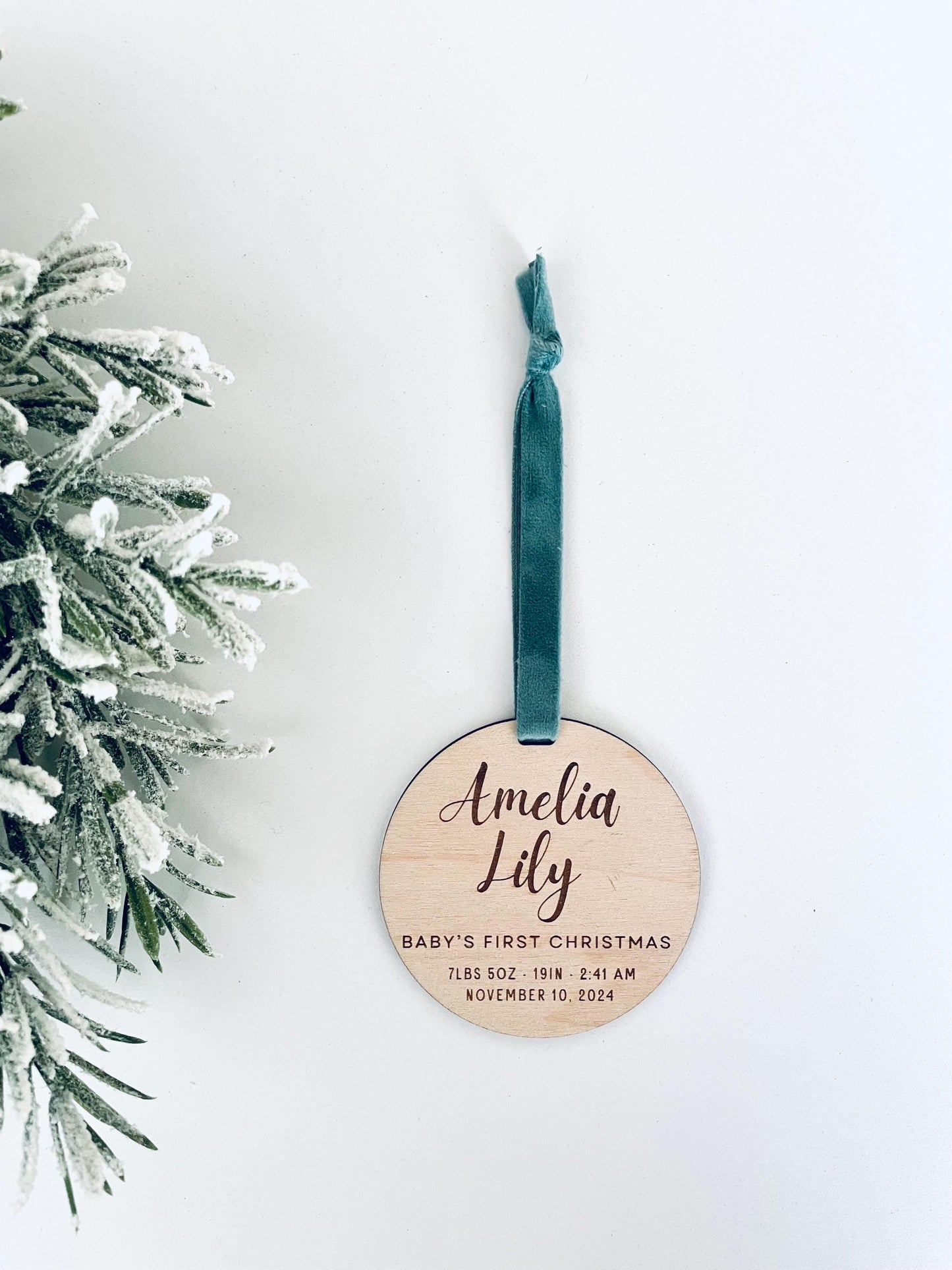 Baby’s First Christmas Ornament 2024
