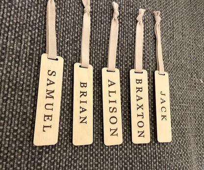 Christmas Name Tags